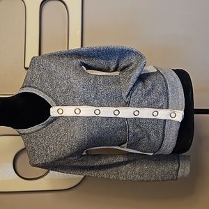 2 Sisters Snap Front Sweatshirt